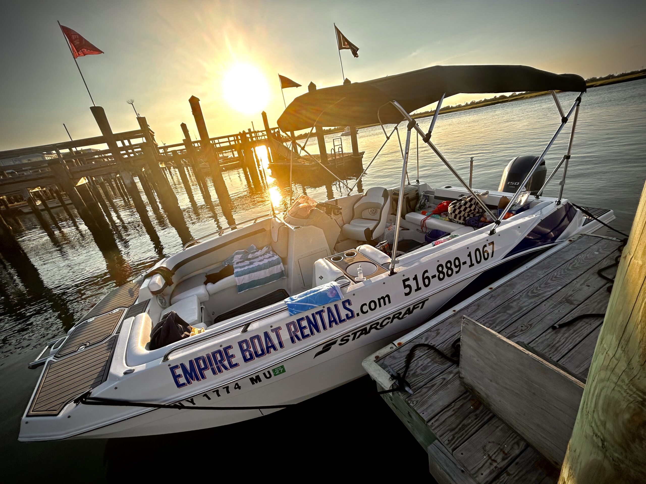 Empire Boat Rentals - Side Console